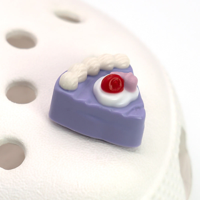 Wholesale 5pcs Cartoon 3D Garden Crocs Decorative Accessories