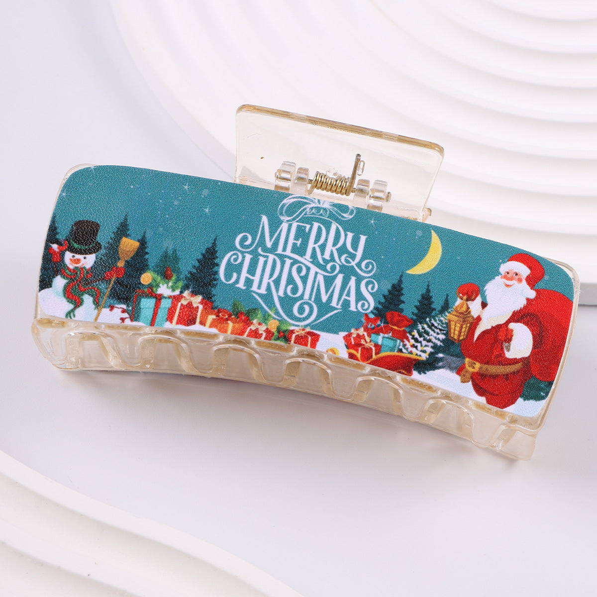 Wholesale Christmas Snowman Christmas Ball Decoration Hair Clip