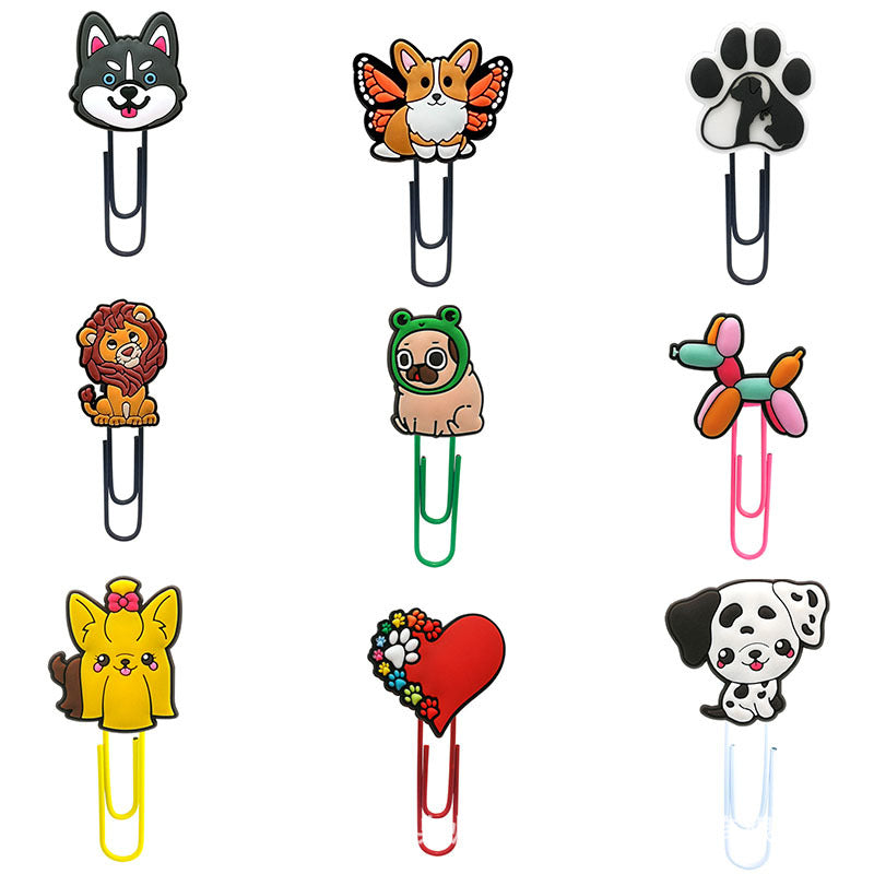 Wholesale cute pet series cartoon bookmark