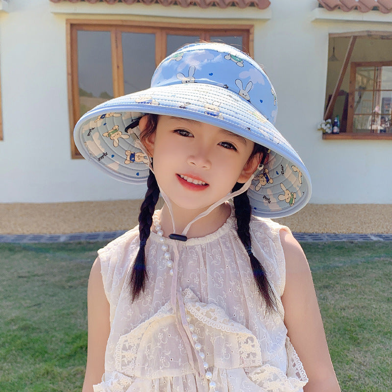 Wholesale Polyester Children's Cartoon Bunny Empty Top Hat