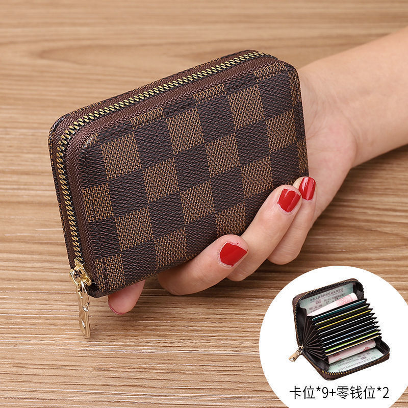 Wholesale Anti demagnetization multi card slot large capacity multifunctional zero wallet