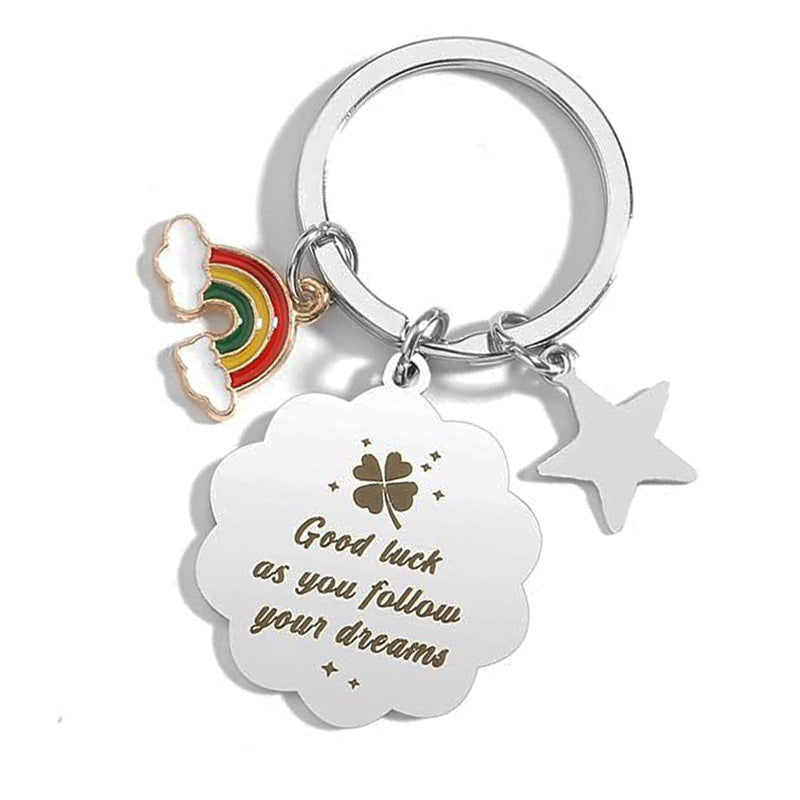Wholesale Engraved Graduation Season Stainless Steel Keychains
