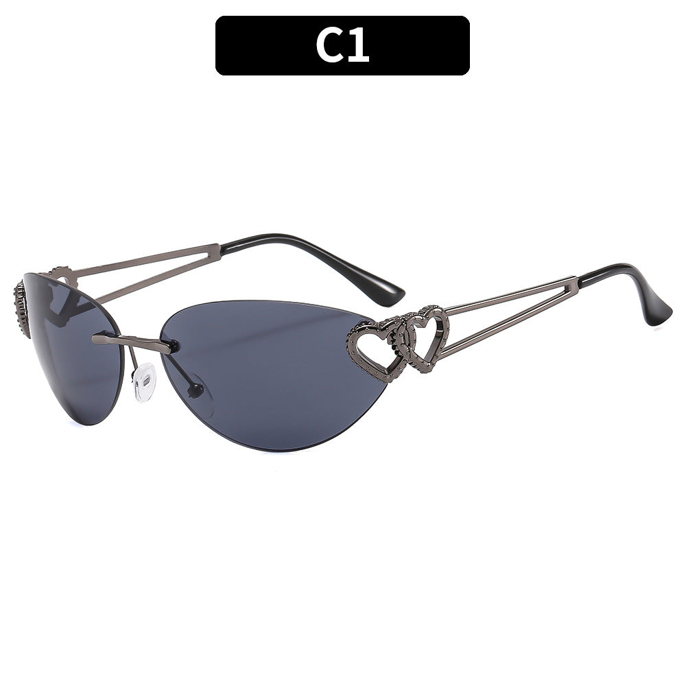 Wholesale Frameless Y2K Spice Sunglasses