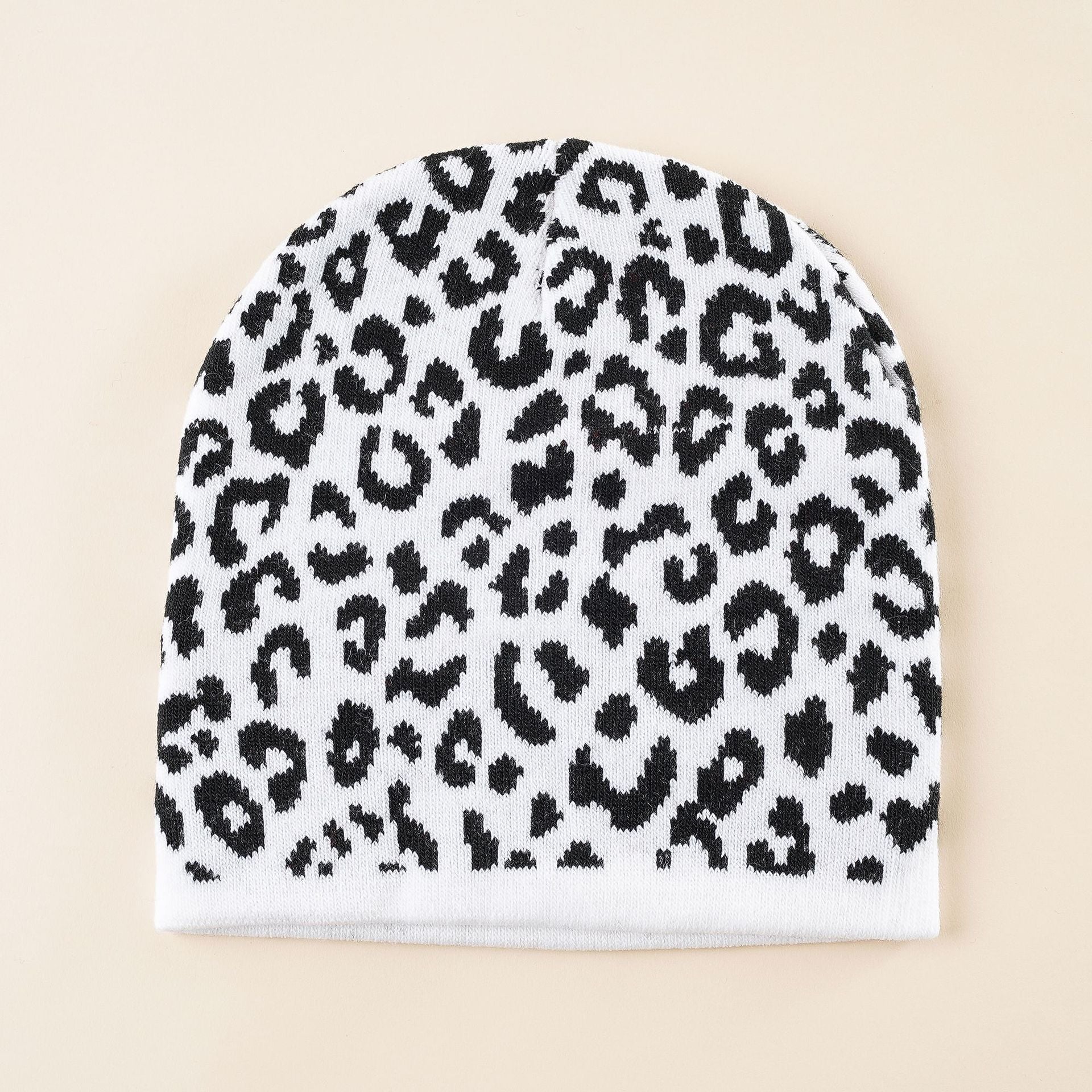 Wholesale Acrylic Leopard Print Beanie
