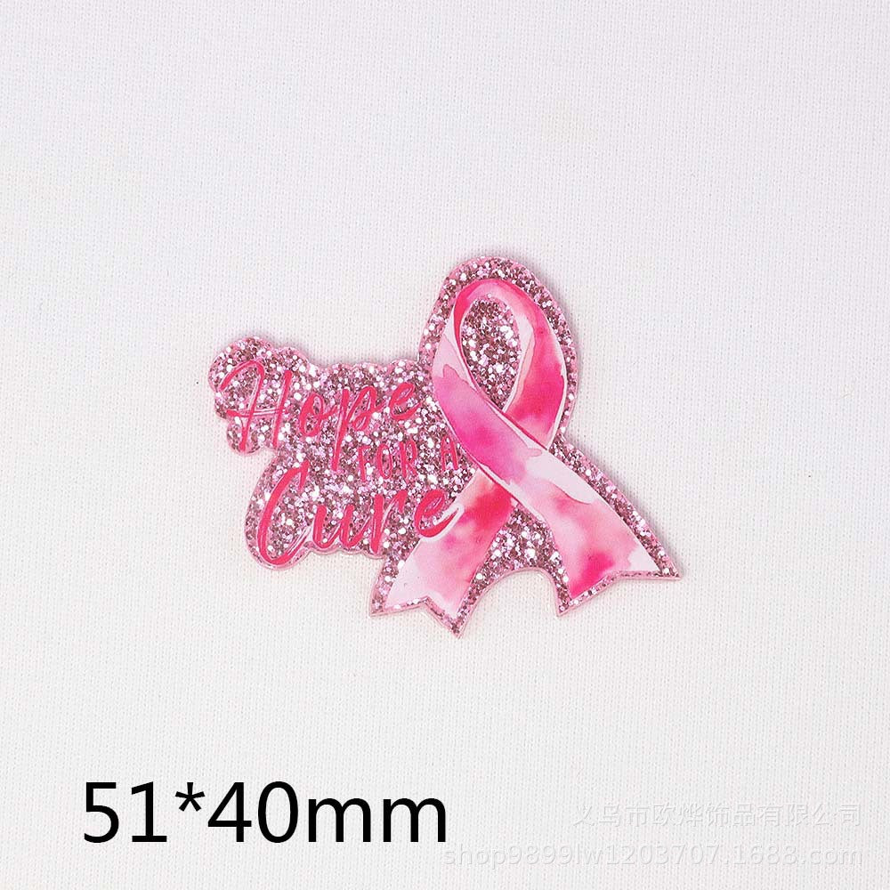 Wholesale 10pcs/pack Cartoon letter heart bag accessories Acrylic Flatback