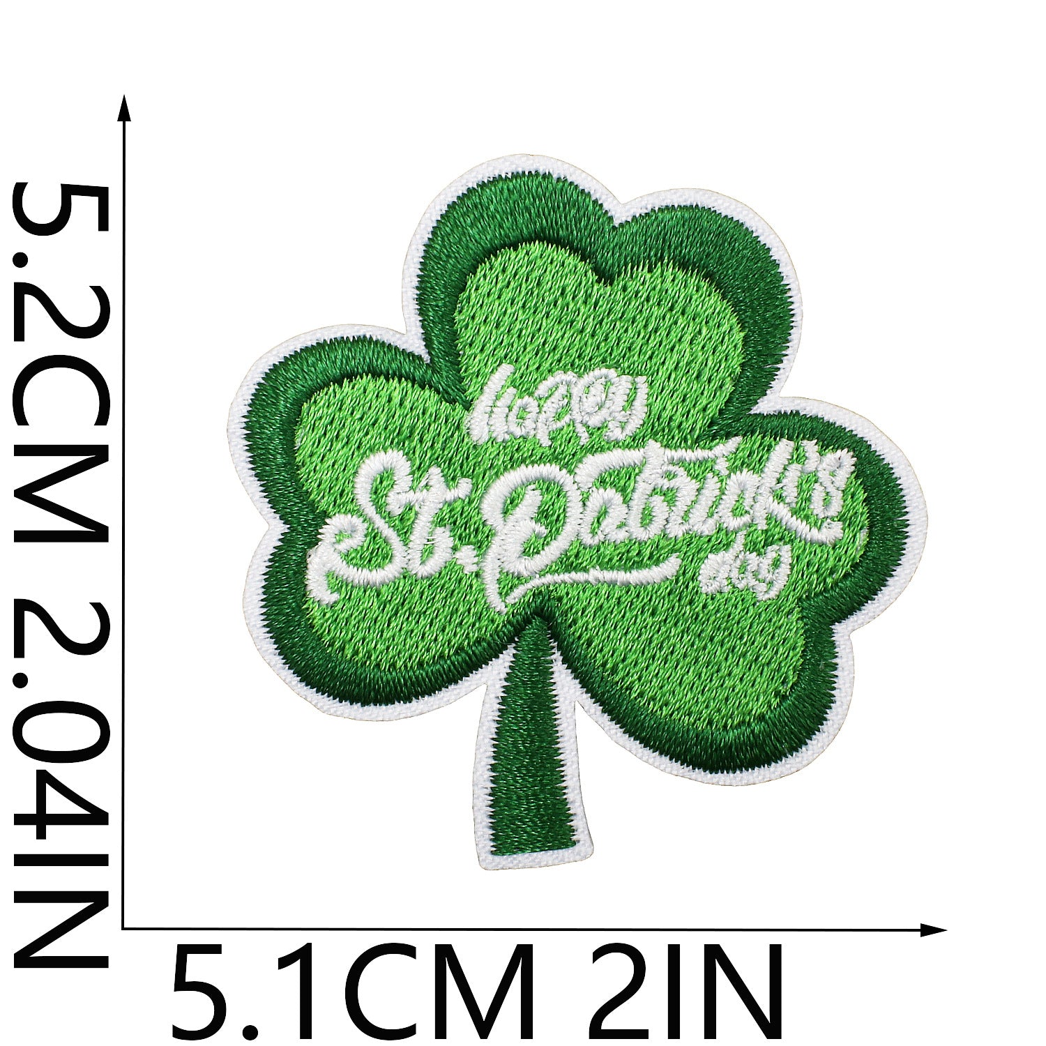 Wholesale St.  Patrick' s Day Rainbow Beer Clover Embroidery DIY Patches
