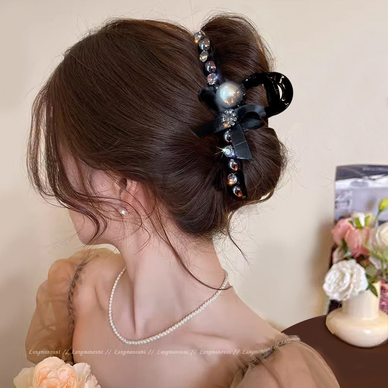 Large Shark Clip with Bow