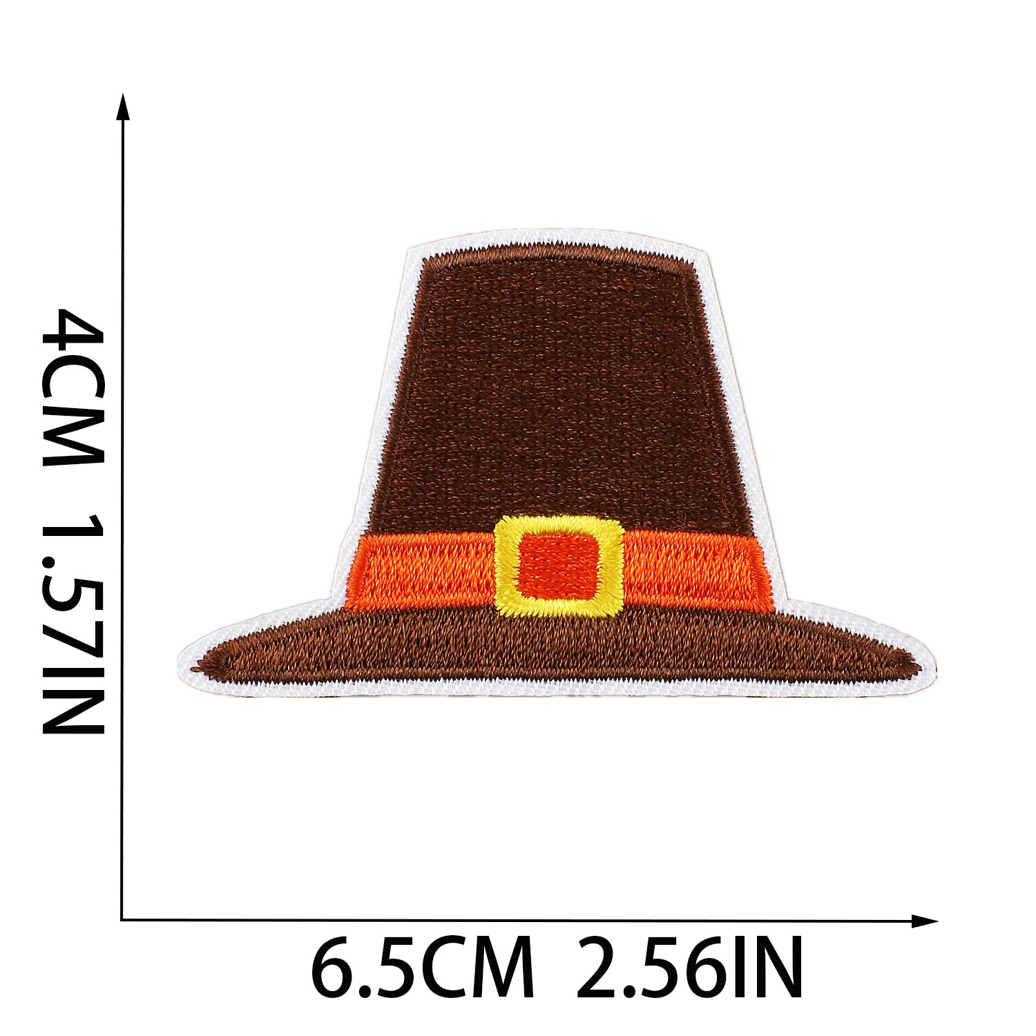 Wholesale Embroidered Patches Thanksgiving Theme Pumpkin Maple Leaf Corn Polyester Thread DIY Clothing Decorative Craft Supply