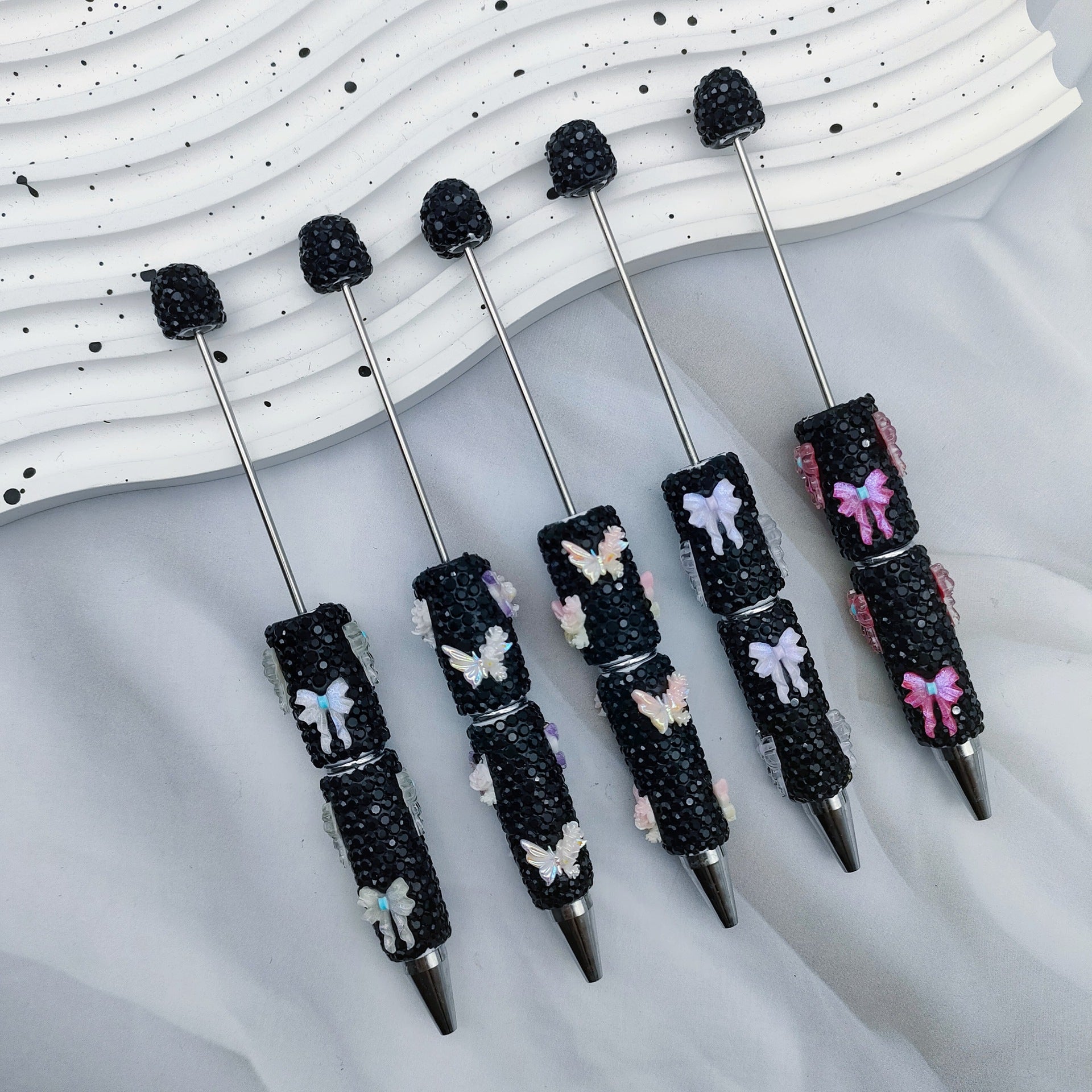 Wholesale  DIY Butterfly Beadable Pens