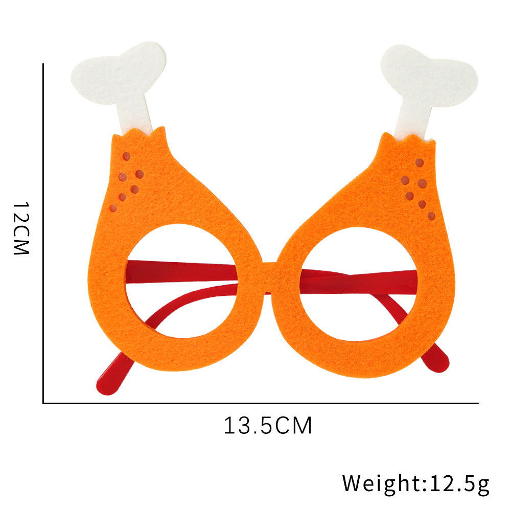 Wholesale 2025 New Hawaiian Glasses Decoration Children's Ball Photo Props Plastic Glasses Party Supplies