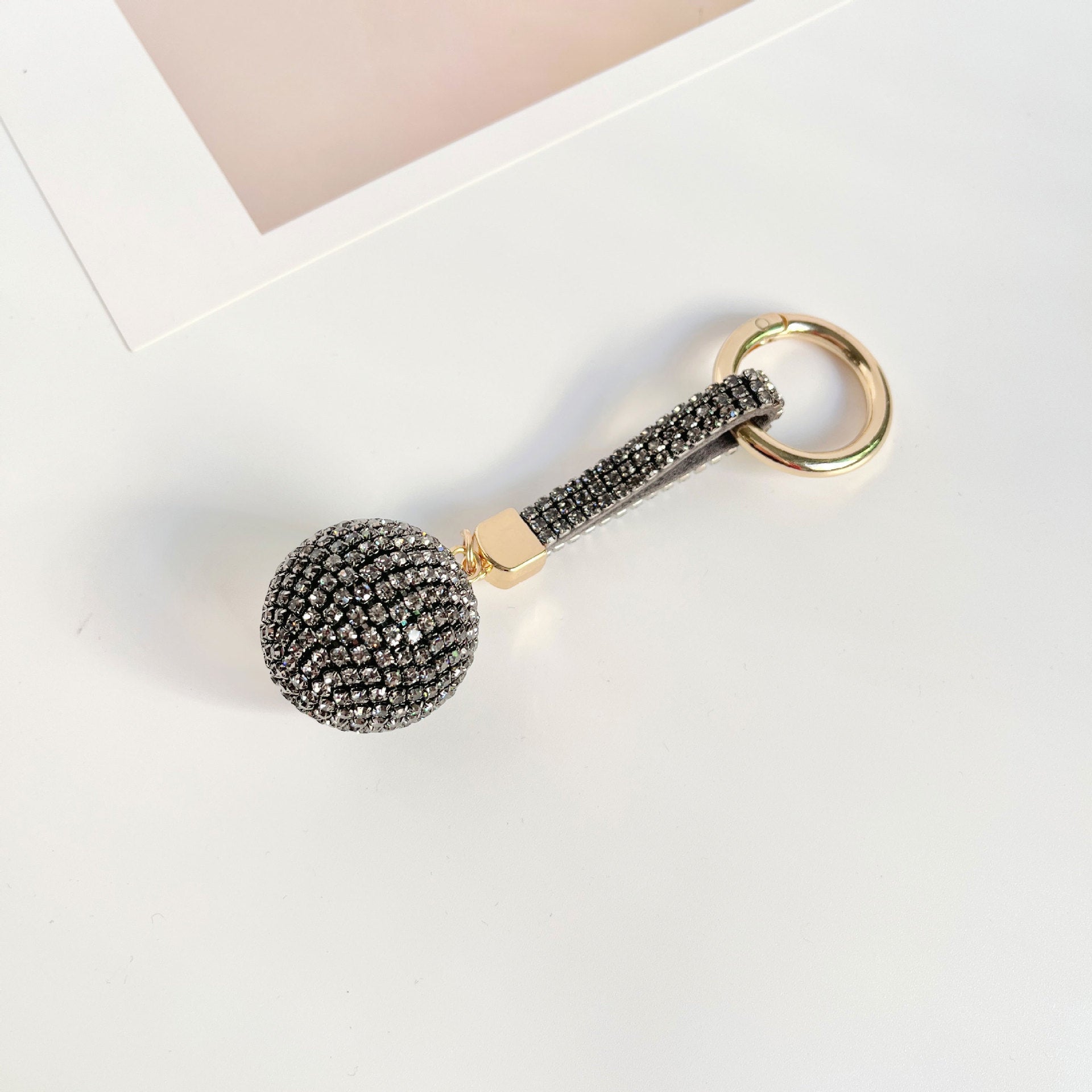 Wholesale Water Diamond Ball Keychains