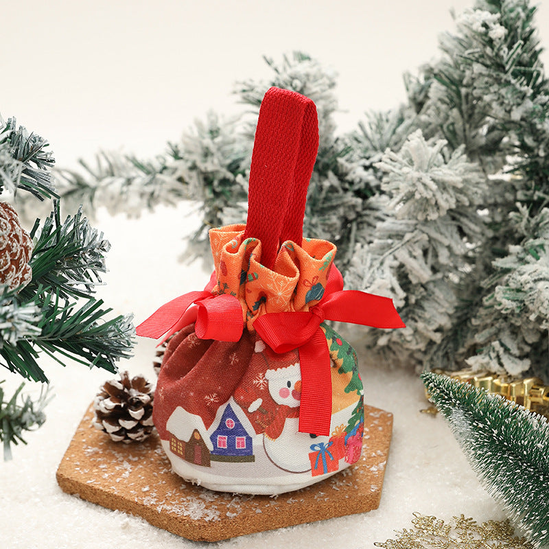 Wholesale Christmas Eve gift bag apple bag