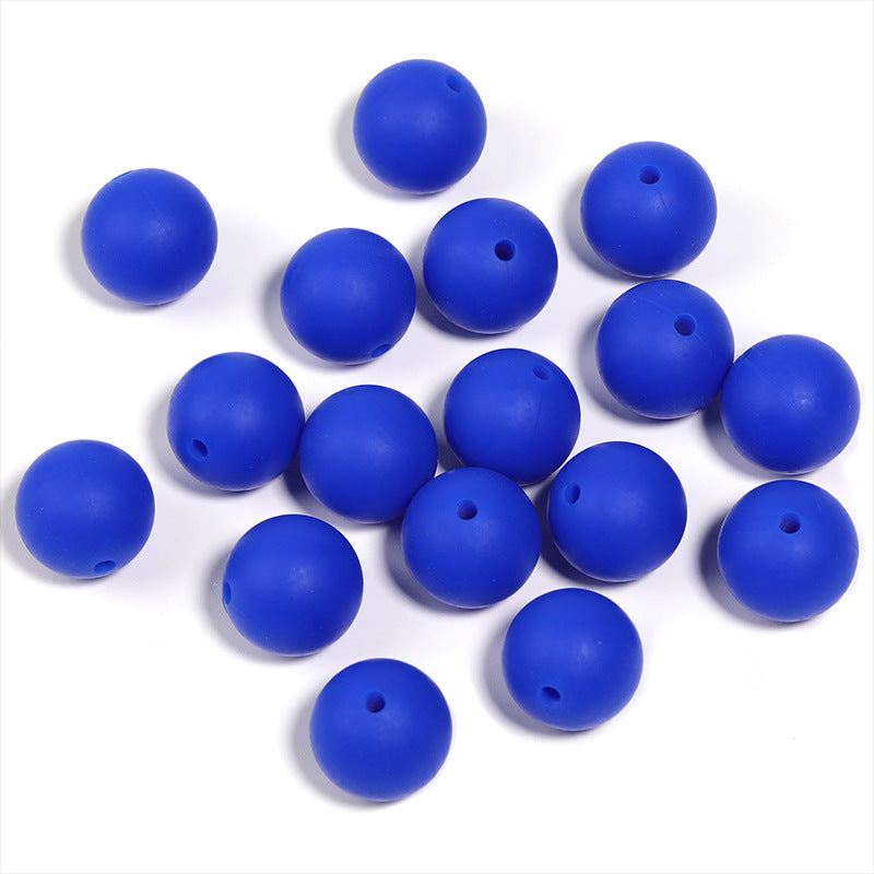 Wholesale Random 50pcs/pack  Silicone multi-color beads