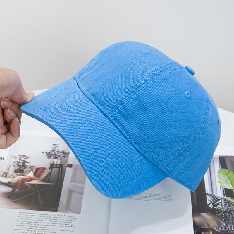 Wholesale Washed solid color street cap