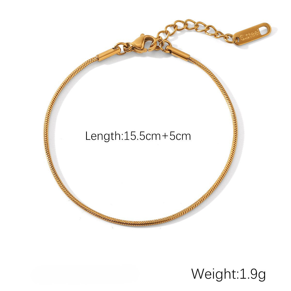 Wholesale Stainless steel geometric element men' s bracelet