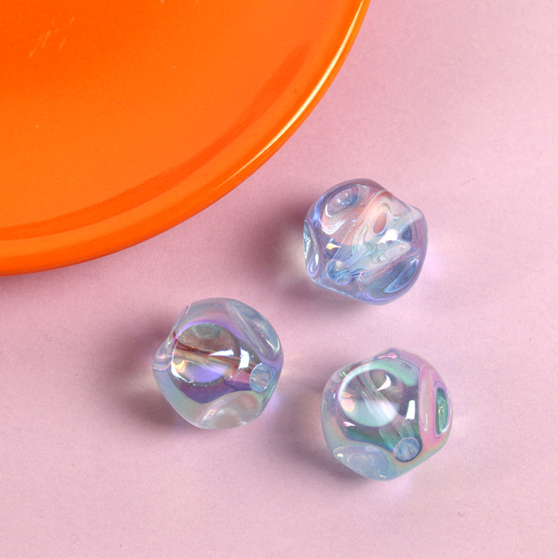 Beads de higos transparentes acrílicos de 100 piezas al por mayor