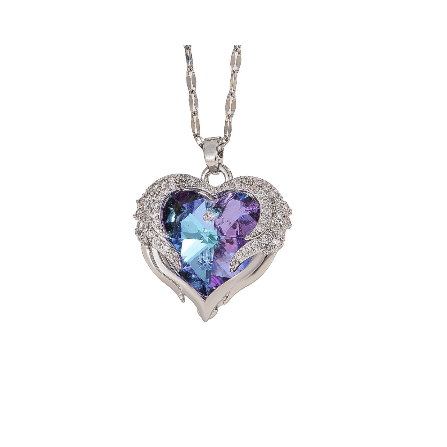 Wholesale Valentine' s Day Heart of the Ocean Necklace