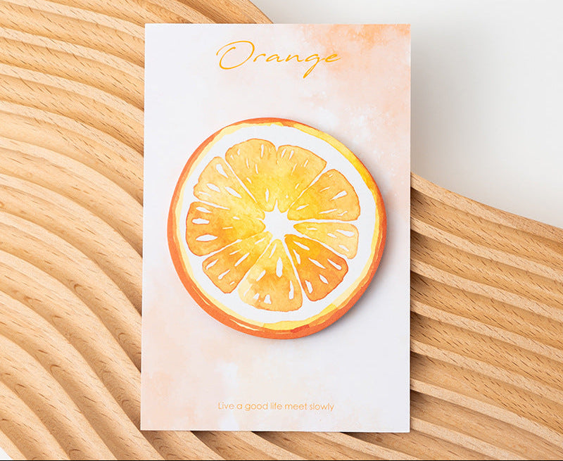 Wholesale Colorful cartoon fruit sticky notes