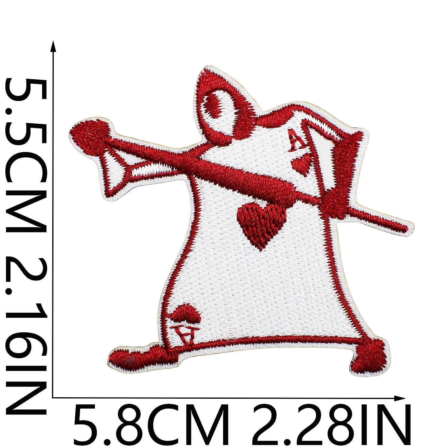 Wholesale Cartoon Rabbit Mushroom Rose Poker Cake Embroidery DIY Patches