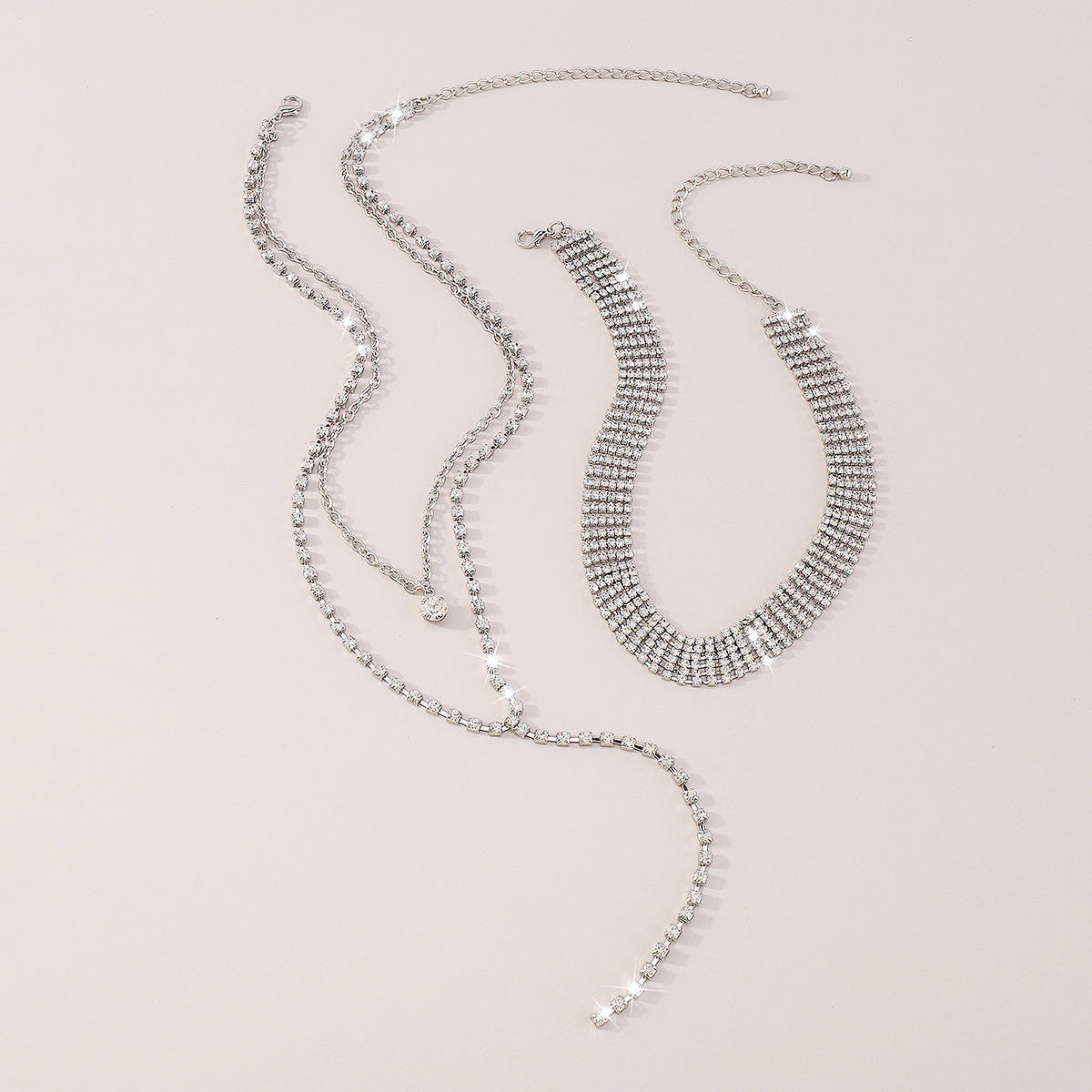 Collares de aleación de borla de la cadena de garras al por mayor