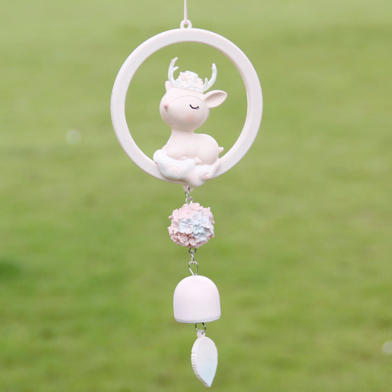 Wholesale Resin Deer Car Rearview Mirror Pendant