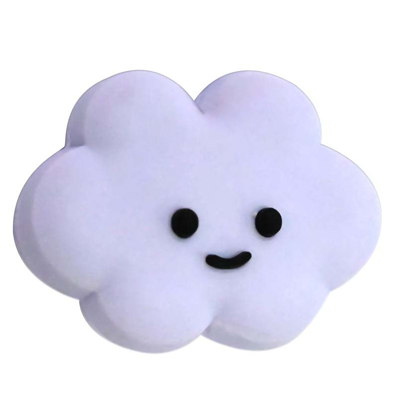 Wholesale Random 100pcs Colored Flower Shaped Focal Beads