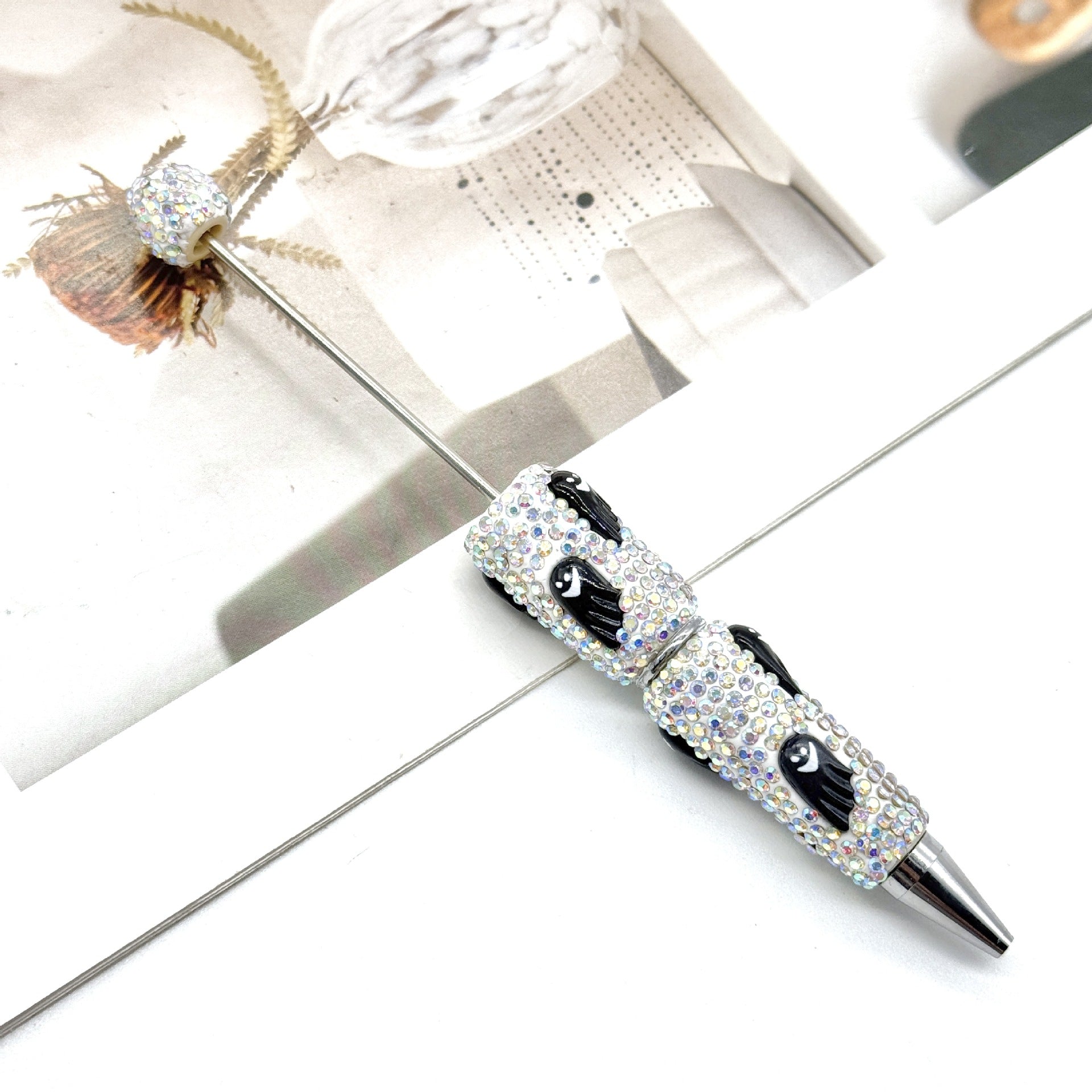 Wholesale DIY Full Diamond Beadable Pen Skull Pumpkin Ghost Dark