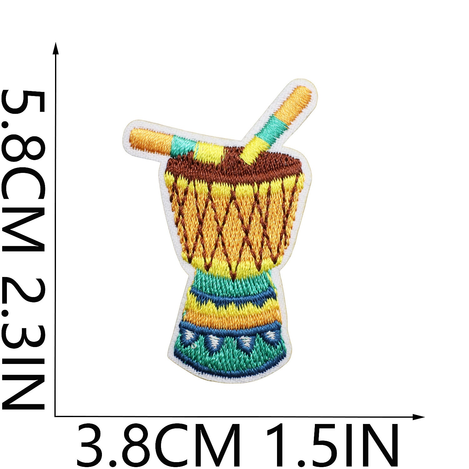 Wholesale Holiday flamingo themed embroidery DIY patches