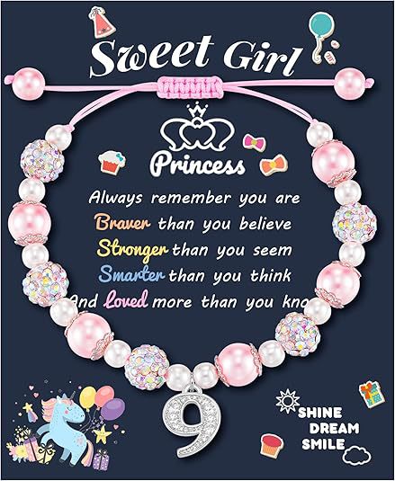 Wholesale Hand woven colorful diamond unicorn pendant bracelet