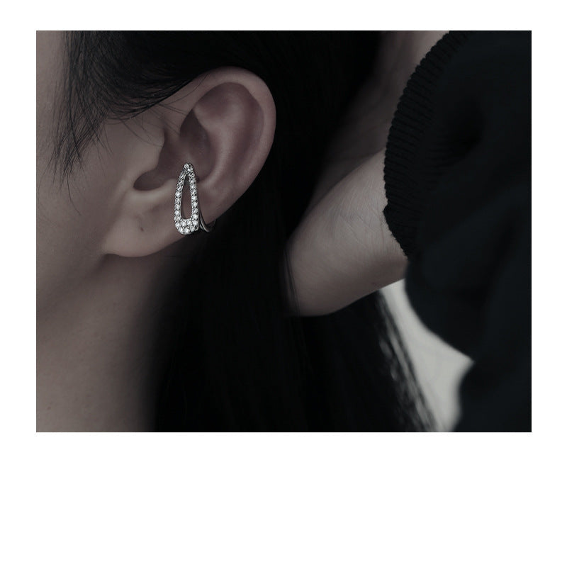 Wholesale Luxury Earbone Clip Exquisite Small Simple Earrings