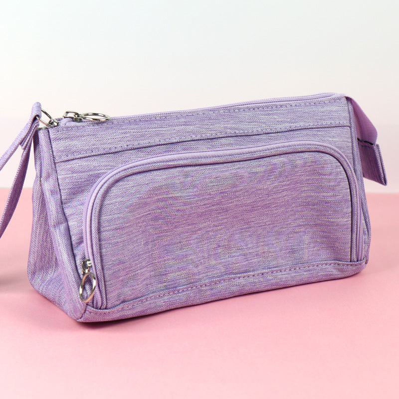 Wholesale Canvas High-capacity Pencil Case