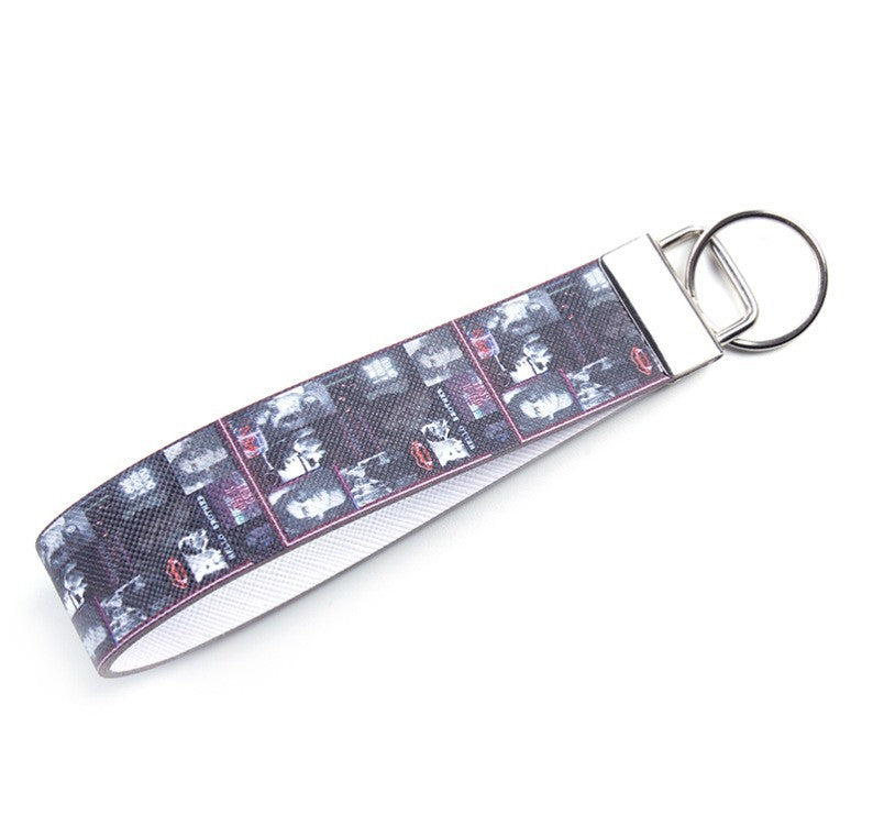 Wholesale PU leather lanyard