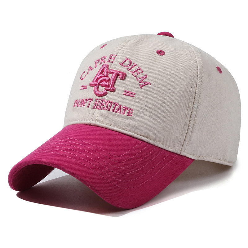 Wholesale Color Matching Casual Versatile Soft Top Sun Visor Baseball Cap