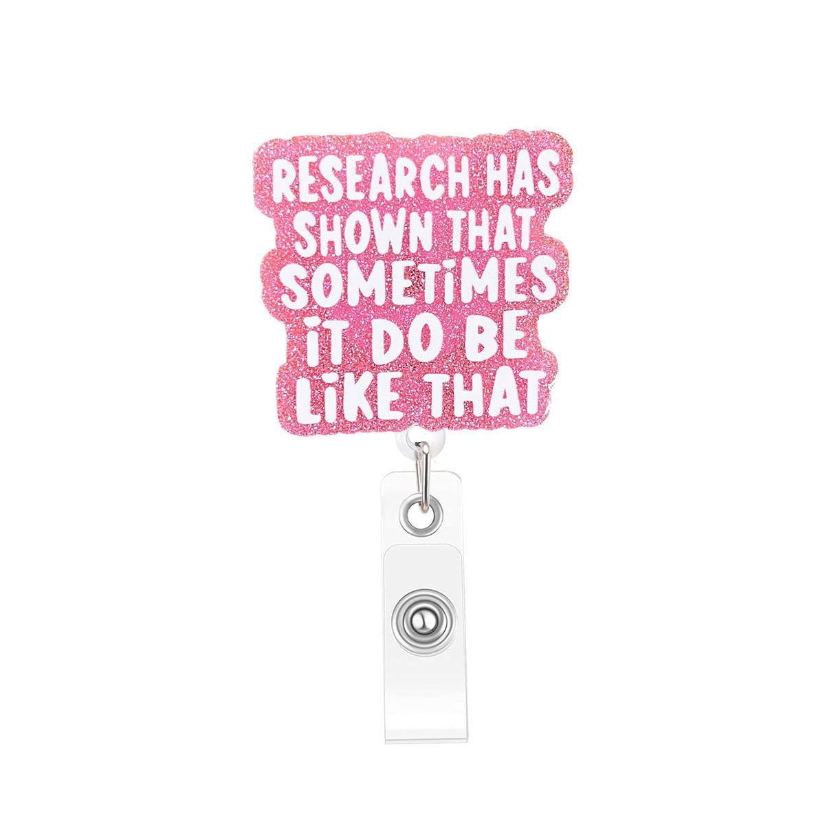 Wholesale Pink medical staff name tag  Badge Reels