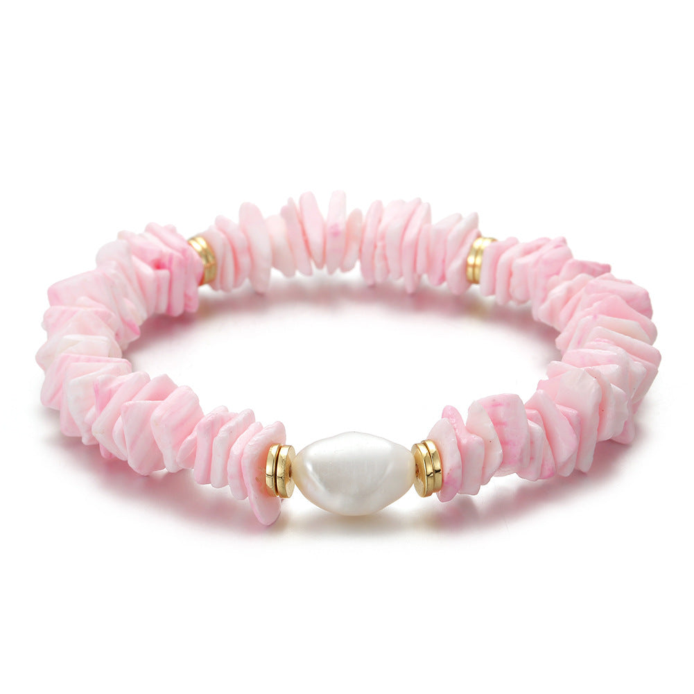 Wholesale Summer Island Ice Cream Shells Bracelet