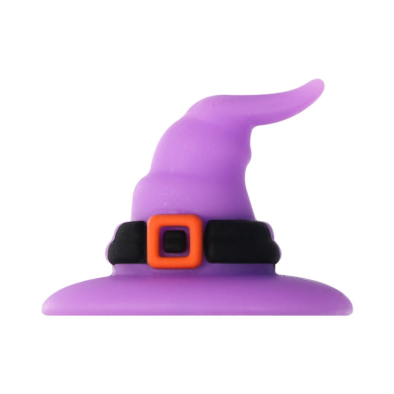 Wholesale 20pcsNew Halloween 3D silicone beads loose beads creative diy bracelet jewelry food grade pumpkin silicone beads