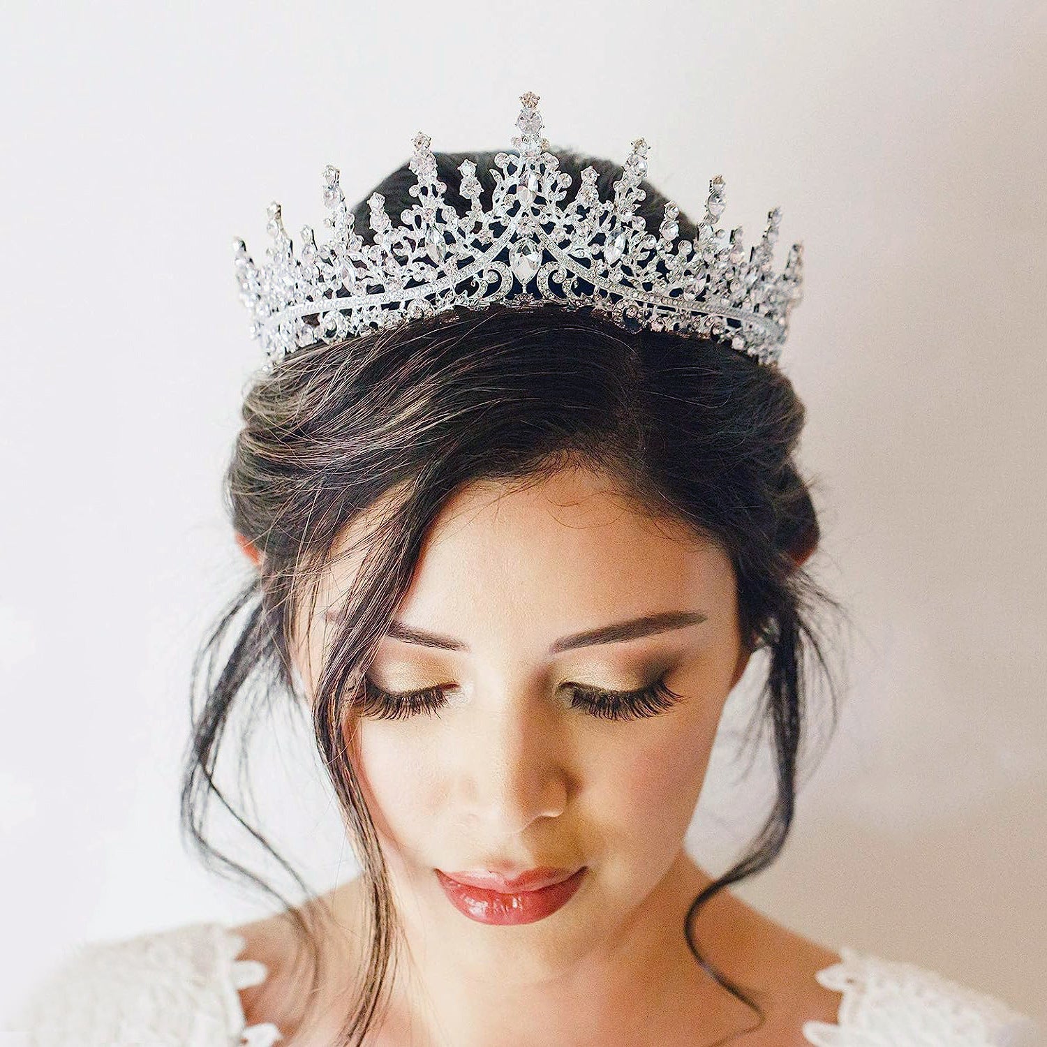 Wholesale New Luxury Diamond Bridal Crown Headband