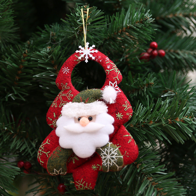 Wholesale Christmas Non-woven Pendant Three-dimensional Pendant