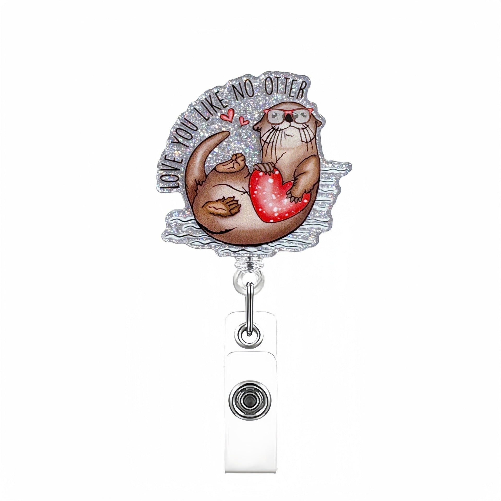 Wholesale Valentine' s Day  Love Animal Romance  Badge Reels
