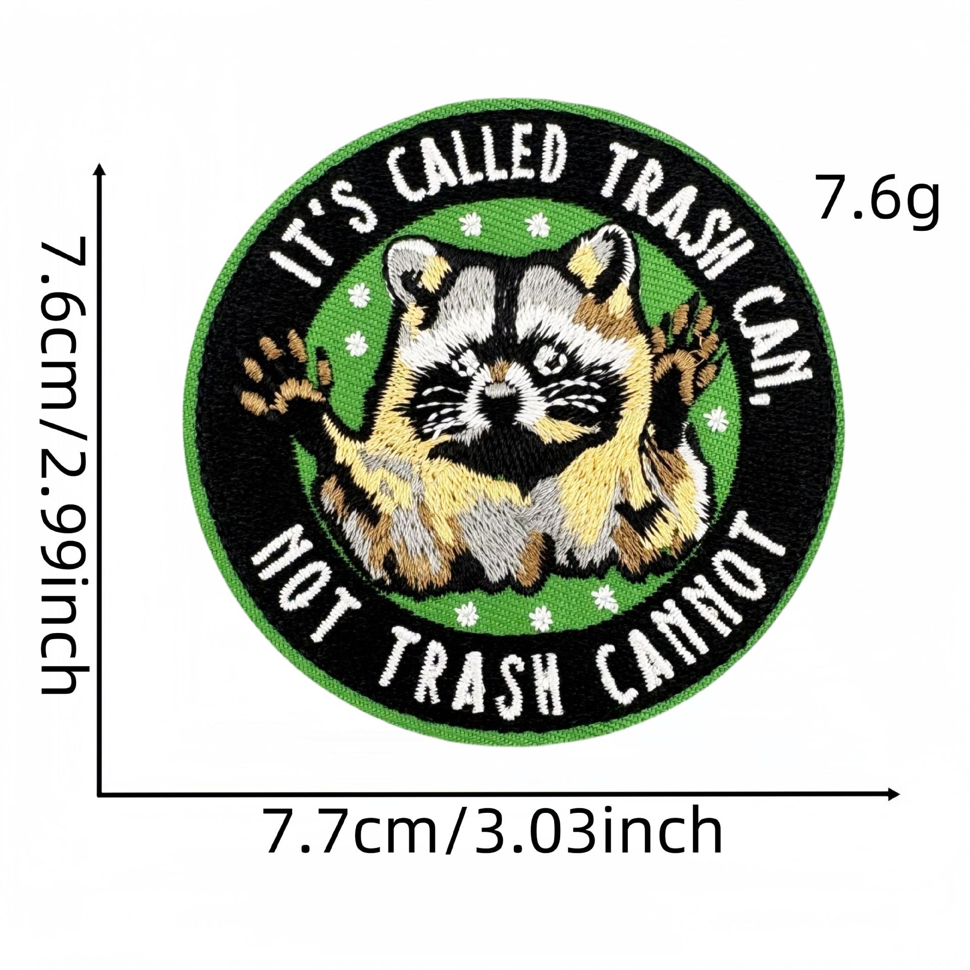 Wholesale Cartoon Fun Quirky Style English Letter Animal Character Velcro Badge Patch