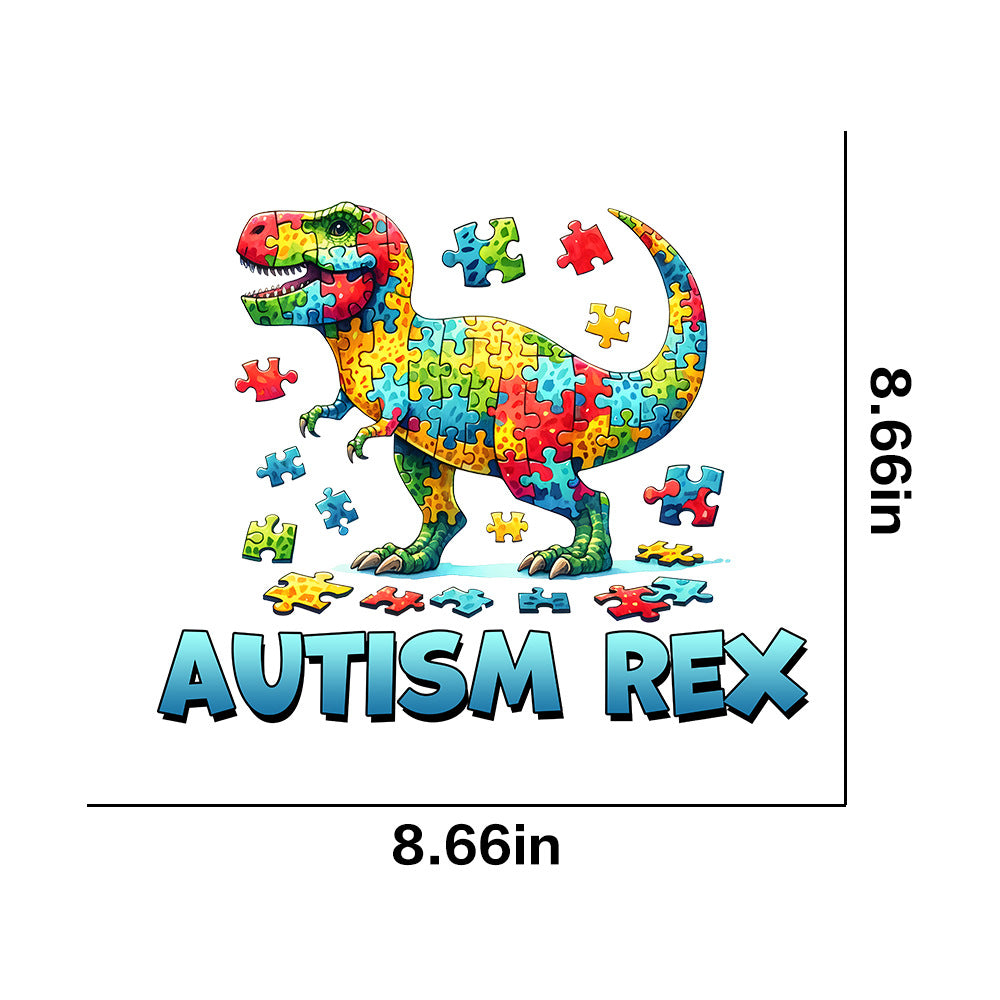 Wholesale Autism Pattern Series UV DTF Ready to Press Transfers Wrap