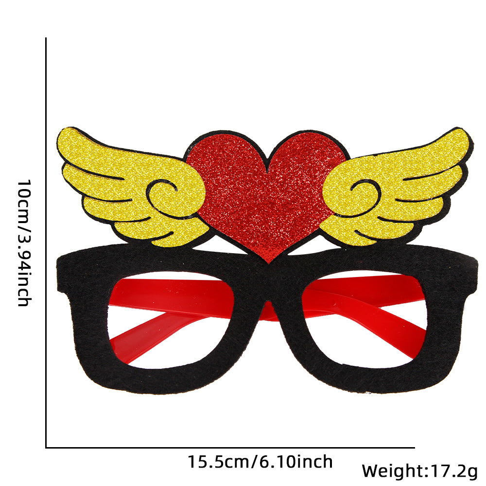 Wholesale Valentine's Day Glasses Party Party Decorations Love Love Party Glasses Photo Props