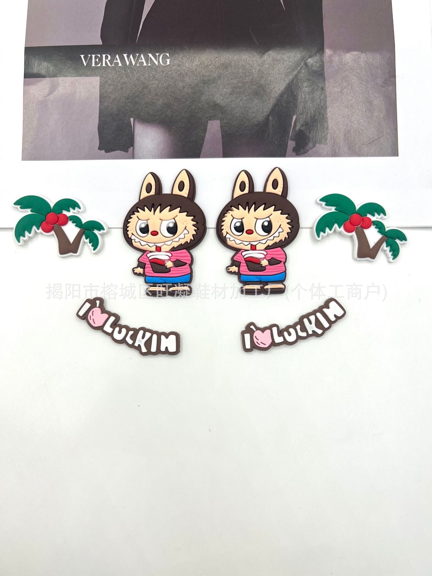 Wholesale DIY Perforated Shoe Buckles DIY Soft Rubber Shoe Buckles OLY Exclusive