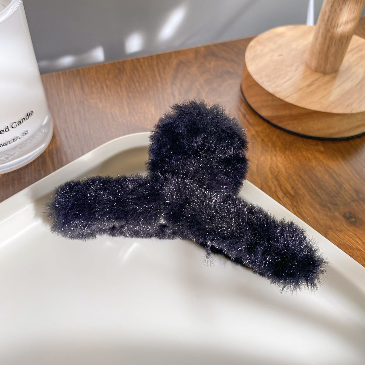 Wholesale Autumn and Winter Plush Fashion Temperament Large Hair Clips