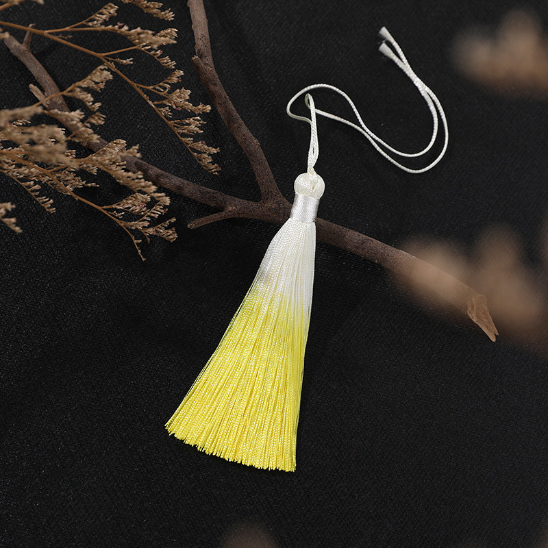 Wholesale 10pcs 10CM Gradient Tassel Ear Pendant Accessories