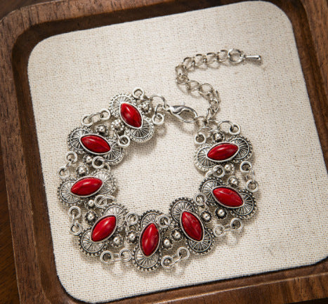 Wholesale Vintage exotic metal bracelet distressed accessories