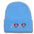 Wholesale Valentine's Day XOXO embroidery knitted hat for men and women couples autumn and winter warm wool hat leisure all-match cold hat tide