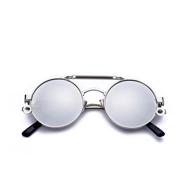 Wholesale Personalized Metal Spring PC Sunglasses