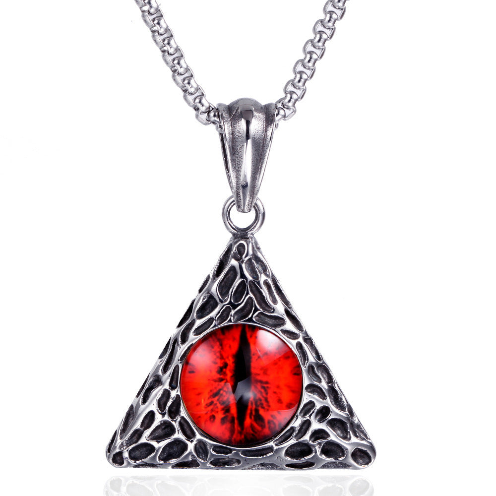 Wholesale Punk Retro Skull Coffin Pendant Necklace Stainless Steel Gothic Fashion Accessory For Gift And Layering