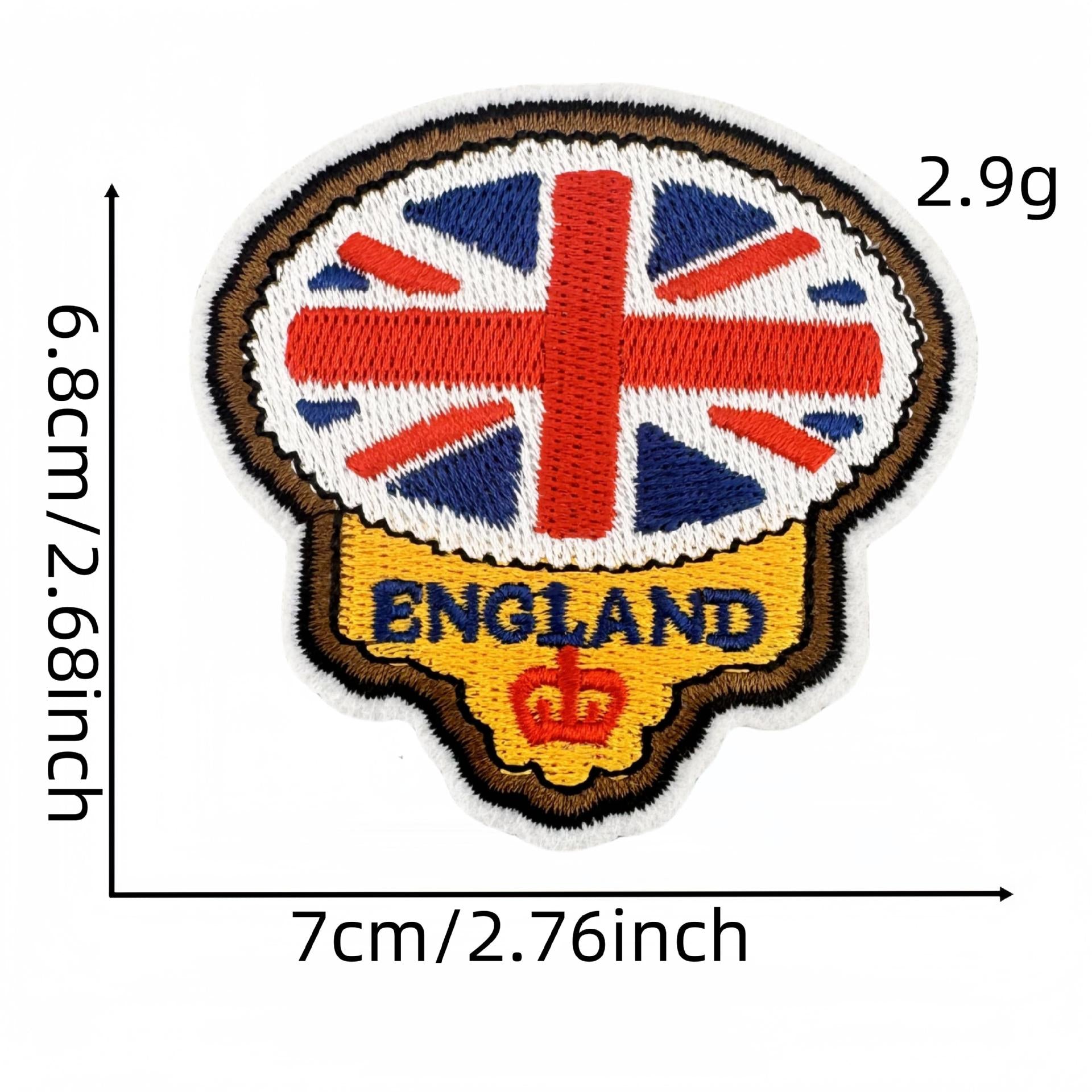 Wholesale Cartoon World Landmark Pattern Embroidery DIY Patches